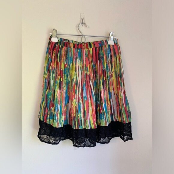 Prabal Gurung For Target Multicolor Striped Mini Skirt Size 4 - Picture 3 of 8